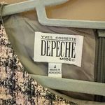 Yves cossette depeche mode vintage plaid tweed sleeveless dress pink black 4 Photo 2