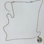 Lia Sophia  Silver 1” Pendent 30” Necklace Zodiac Slide Photo 2