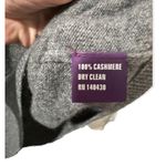 Lockhart Gray Cashmere Womens Long Sleeve Sweater Dress Photo 3