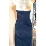 To The Max NWOT  Denim dark stretchy denim halter dress. Mint! Photo 2