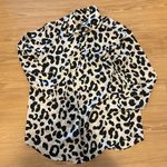 ZARA  Leopard Button Down Photo 0
