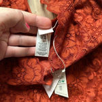 NWT We Are HAH x Free People Lace Bodysuit Burnt Orange Bronze Sz S Photo 1