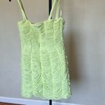 House Of CB House of CB Cate Lime Ruched Mesh Mini Dress NWOT Size XL Photo 6