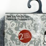 Disney Mickey Mouse Crew Socks Mens Womens  World Disneyland 2 Pairs Fun Gift Photo 2