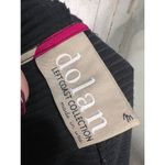 Dolan Women's Black Ribbed Cropped Blazer Jacket Size Medium Casual Photo 5