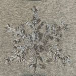 Gap Bundle of 2 Womens Tees -  Heart  & J CRew Snowflake  - Gray S/M Photo 10