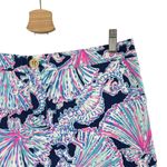 Lilly Pulitzer  Colette Skort Deep Sea Navy‎ Rare Ocean Pink Blue Size 14 Photo 3