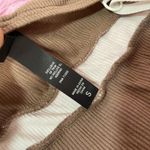 Steve Madden Steve Madden Brown Ribbed Plunge Bodysuit Sleeveless One Piece Swimsuit Photo 3