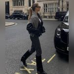 Madewell  Black Acid Wash 10” High Rise Skinny Jeans Size 28 Photo 12