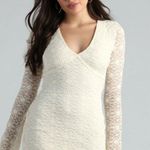Windsor Loved in Lace V Neck Long sleeve short dress Photo 1