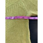Moth Mila Linen Blend Pullover Sweater XS‎ Yellow Gold Anthropologie Lightweight Photo 8