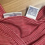 Norsport sweater shirt. Red and pink striped. Size Large. 💯 cotton. Pink Photo 4