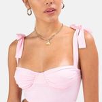 Adika Pink Crop Top Photo 0