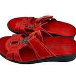 HELLE COMFORT Red Fashion Wellness Shoes Size 6.5/7 Photo 0