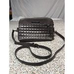 Steve Madden  Women's Dark Gray Quilted Leather Crossbody Bag​​ Photo 2