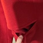 Amanda Smith  Women's Bold Red Pure New Wool Suit Jacket Size 8 Chest 20” Photo 3