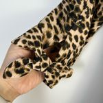 Calvin Klein  Animal Print Leopard Cheetah Shirt Dress 4 Brown Tan Photo 5