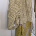 ZARA Two Tone Yellow Fall Coat Small Photo 1