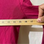 Juicy Couture Pink Zip-Up Cardigan Sweater | Size Small | Silk Cotton Cashmere Photo 3