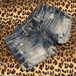 American Eagle GUC Shorts Women’s Size 2 AEO Distressed Denim Jean Shorts Photo 12