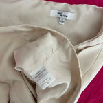 Elegant Cream Crop Top Vest Brown Photo 5