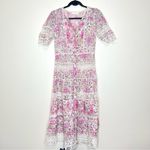 Love Shack Fancy  Rose Embroidery‎ Victorian Carmie Dress Photo 2