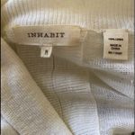 Inhabit off white lagenlook linen button cardigan Size M Photo 4