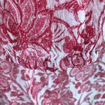 Lucky Brand Red/Cream/Gray Boho Dress Sz S Photo 4