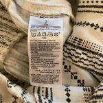 Old Navy Linen-Blend Geometric-Stripe Cami Jumpsuit, White/Black, Size S, EUC Photo 7