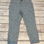 NYDJ "Rachel" Roll Cuff Ankle Jean Paisley Print-10 Photo 0