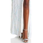 AQUA x Bloomingdale’s Filigree Sequin Gown in White Size 4 New w/Tag Retail $338 Photo 5