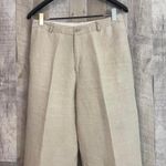 Gap * Women's Chic Linen Wide-Leg Pants Sz 8 Beige Feminine Casual Lightweight Photo 5