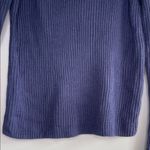 Verve Ami 100% acrylic  Midnight Blue Off-Shoulder Sweater Photo 3
