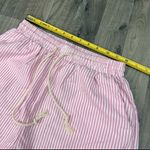 Coquette Petite Pink pinstriped beachy summer pants Photo 2