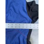 Saucony  Running Jacket Women's Full Zip Long Sleeve Hooded Size Small Blue/Black Photo 5