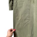 ZARA The Worker Overall Jumpsuit Green Photo 5