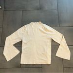 Anthropologie Maeve Arlowe Bell Sleeve Sweater in Cream Photo 1