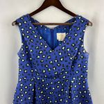 Kate Spade  Blue Animal Print Mini Dress Photo 2