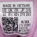 Adidas BRAVADO PLATFORM SNEAKERS WO SIZE 10 PINK BLUE GREEN ORANGE STRIPES CLEAN Photo 2