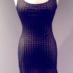 Bisou Bisou Black Lace Overlay Dress Photo 6