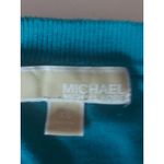 Michael Michael Kors Women's Pattern Lagenlook Long Sleeve Top XS Academia Blue Photo 4