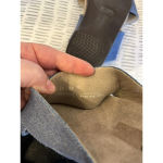 Munro  Extra Light Walking Wedge Blue Denim Cork Cross Slip On Flats Sz‎ 10 Photo 6