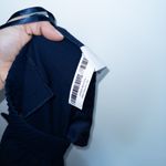 Quince New  Navy Blue Stretch Crepe Ankle Pants Size 8 Photo 10