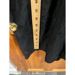 Ganni Black Smock Bodice Puff Sleeve Midi Dress Size 36 US 4 Photo 7