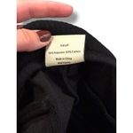 Varley  Small Black Perrie Tapered Trouser Ribbed 26" Inseam Stretchy Comfortable Photo 7