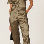 Rivet Utility Olive Green Explorer Satin V Photo 0