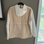 Nike  White and Beige Jacket with Pink Accent Photo 2