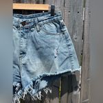 SL8 distressed Ripped American Flag 🇺🇸 Denim Shorts Blue Size 29 Photo 3