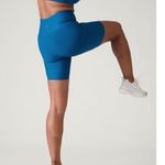 Athleta  XS Interval Stash Short 7” X-Small Dark Lapis Blue Bike Photo 2