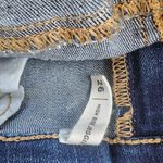 PacSun Distressed Blue Jean High Rise Jegging Shorts (26) Photo 4